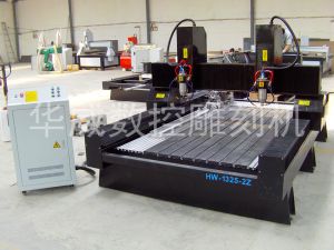 石家庄长安区双头立体多功能石材雕刻机HW-1325-2Z
